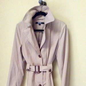 📌DKNY Donna Karan New York Trench Coat Jacket - L